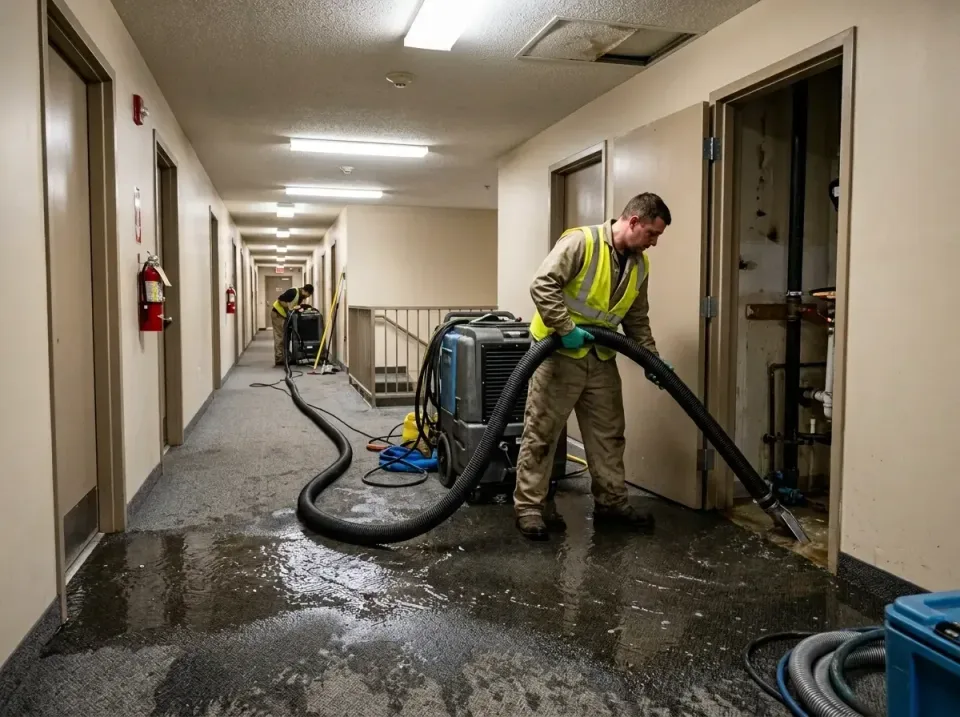 multi-unit-apartment-hallway-f-005 — frequently asked questions, Emergency Burst Pipe Water Extraction & Removal in Highgrov…